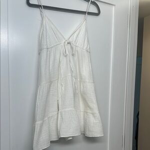 Zara White Mini Dress